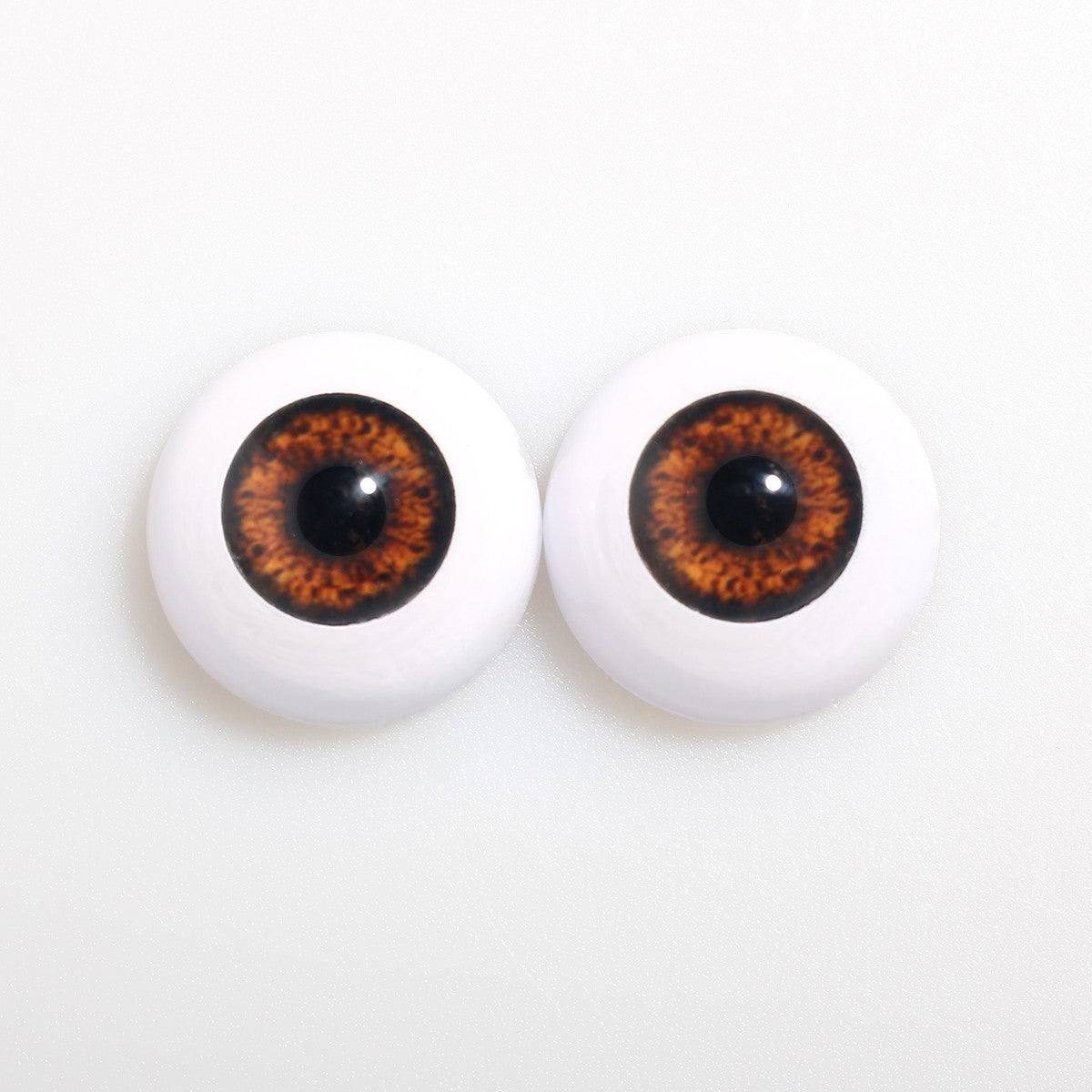 2 Pairs Reborn Baby Doll Eyes Half Round Acrylic Eyeballs Accessories DIY Supply