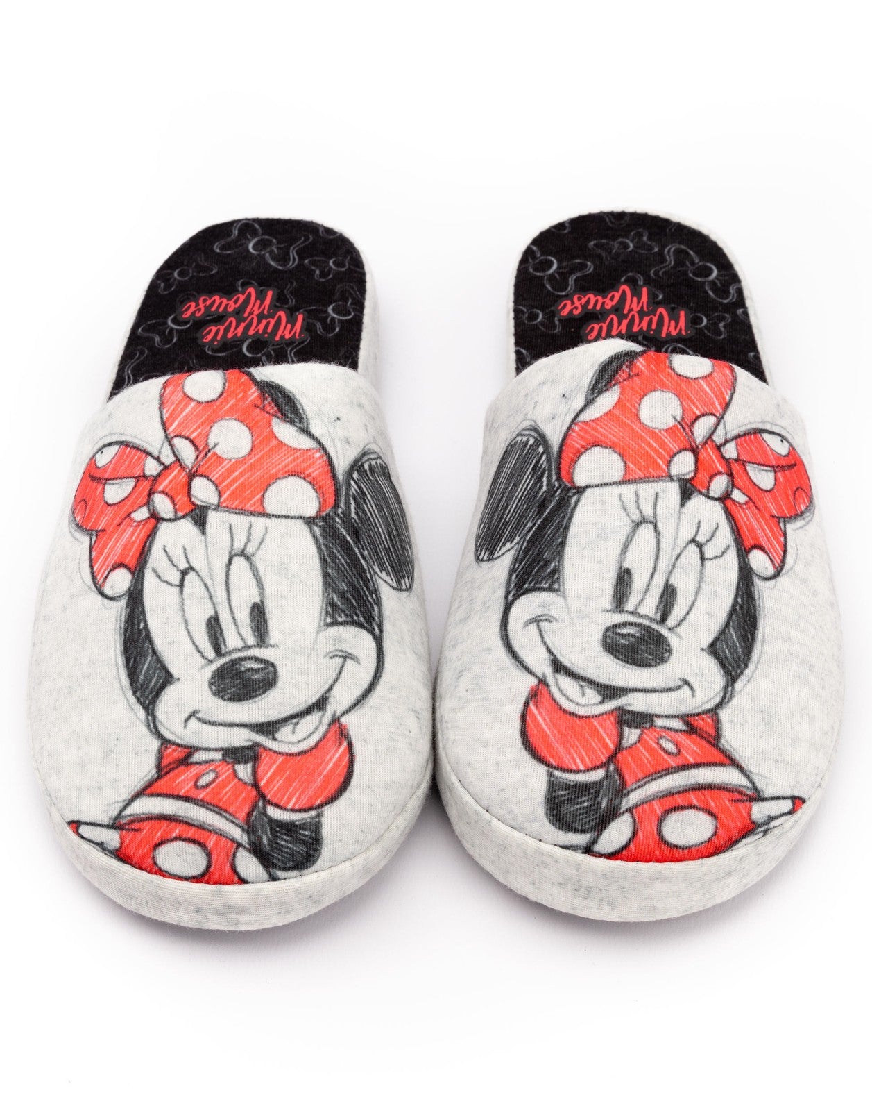 Disney Mule Slippers | Mens Grey | Official Merch