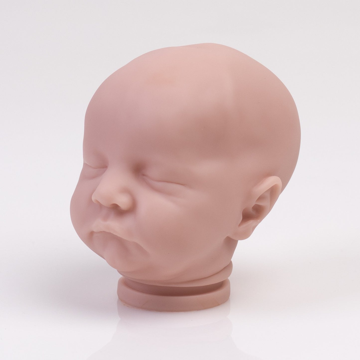 Unpainted 20" Realistic Reborn Doll Kits DIY Baby Kit Vinyl Silicone Dolls Parts
