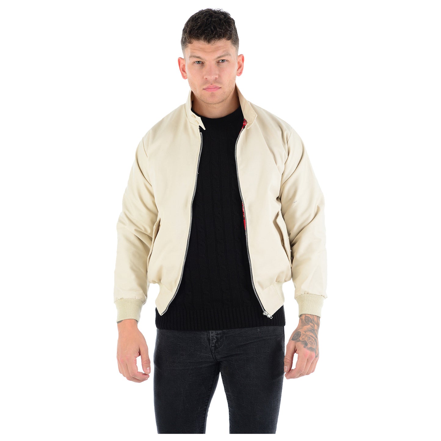 MENS JACKET CLASSIC TRENDY VINTAGE RETRO SCOOTER 1970'S BOMBER MOD COAT TOP NEW