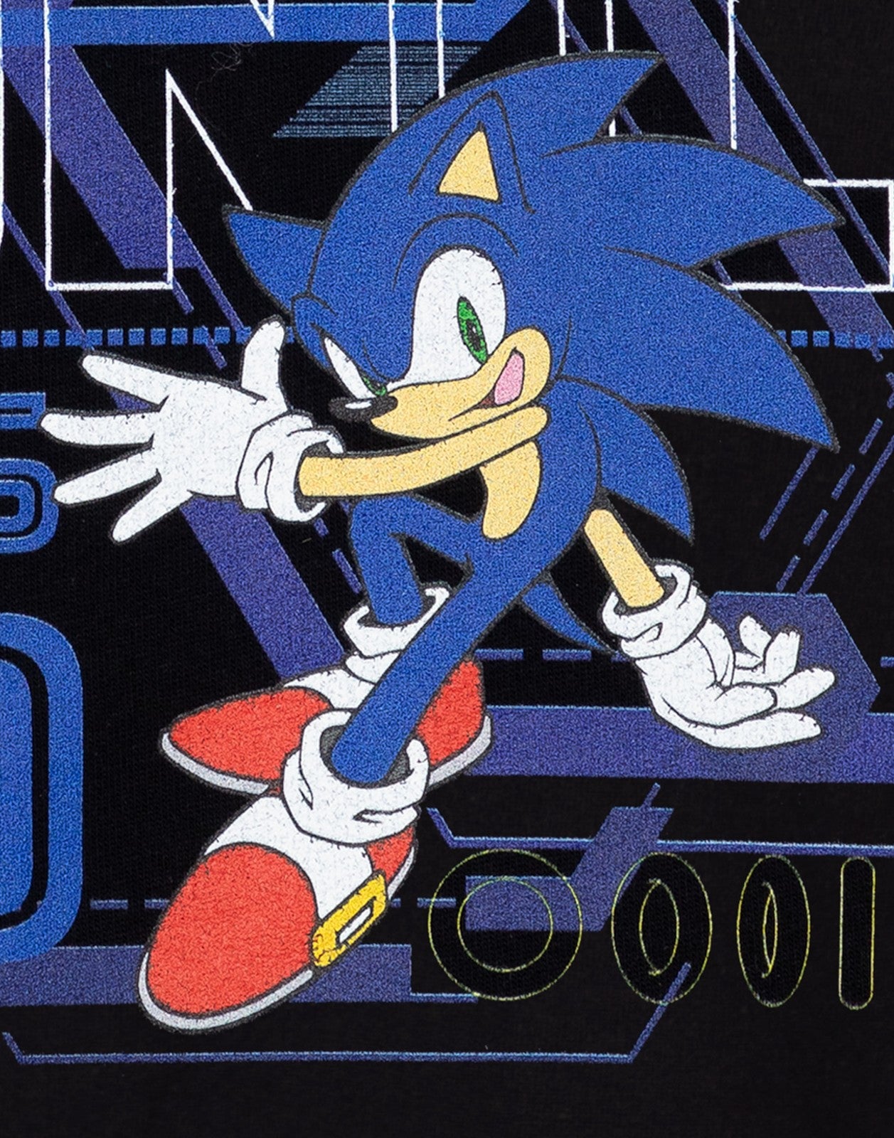 Sonic the Hedgehog Hoodie | Boys Black | Official Merch