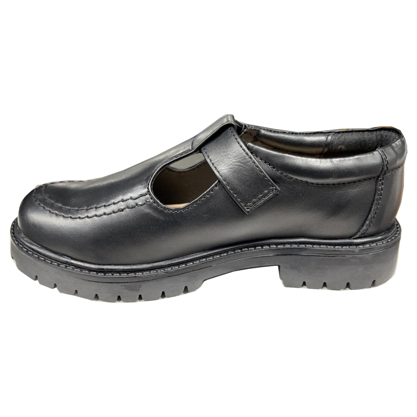 GIRLS BACK TO SCHOOL SHOES KIDS GENUINE LEATHER T BAR BALLERINA MARY JANE PUMPS