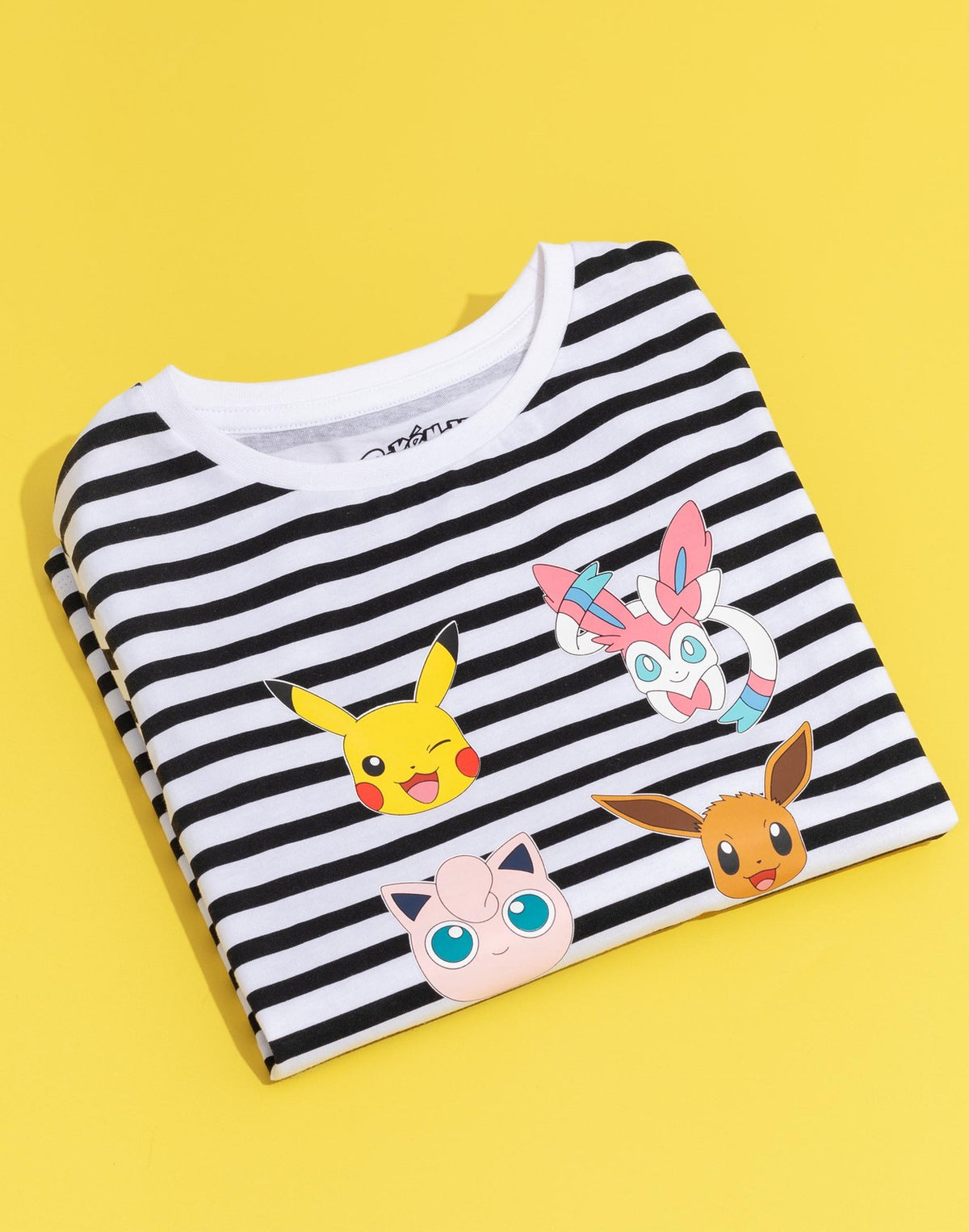Pokemon Short Sleeved T-Shirt | Girls White | Official Merch