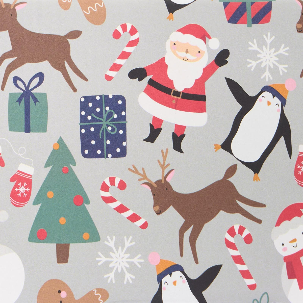 OHS Christmas Eve Box Reusable Xmas Festive Gift Paper Packaging Present Wrap