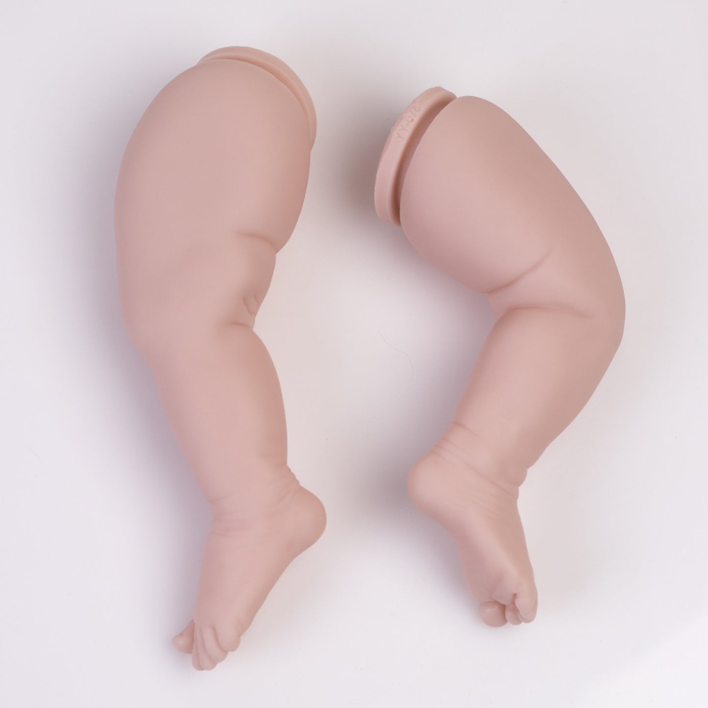 Unpainted Lifelike Reborn Baby Dolls Kits DIY Vinyl Silicone Baby Doll Kit Parts