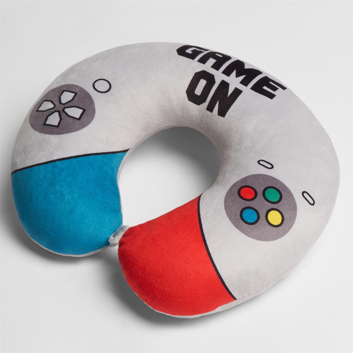 OHS Neck Pillow Travel Support U Shape Head Rest Car Plane Filled Plump Cushion