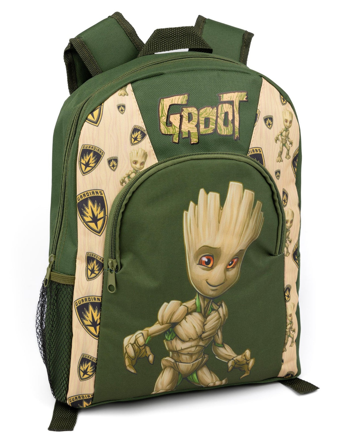Marvel Backpack | Unisex Kids Green Brown | Official Merch