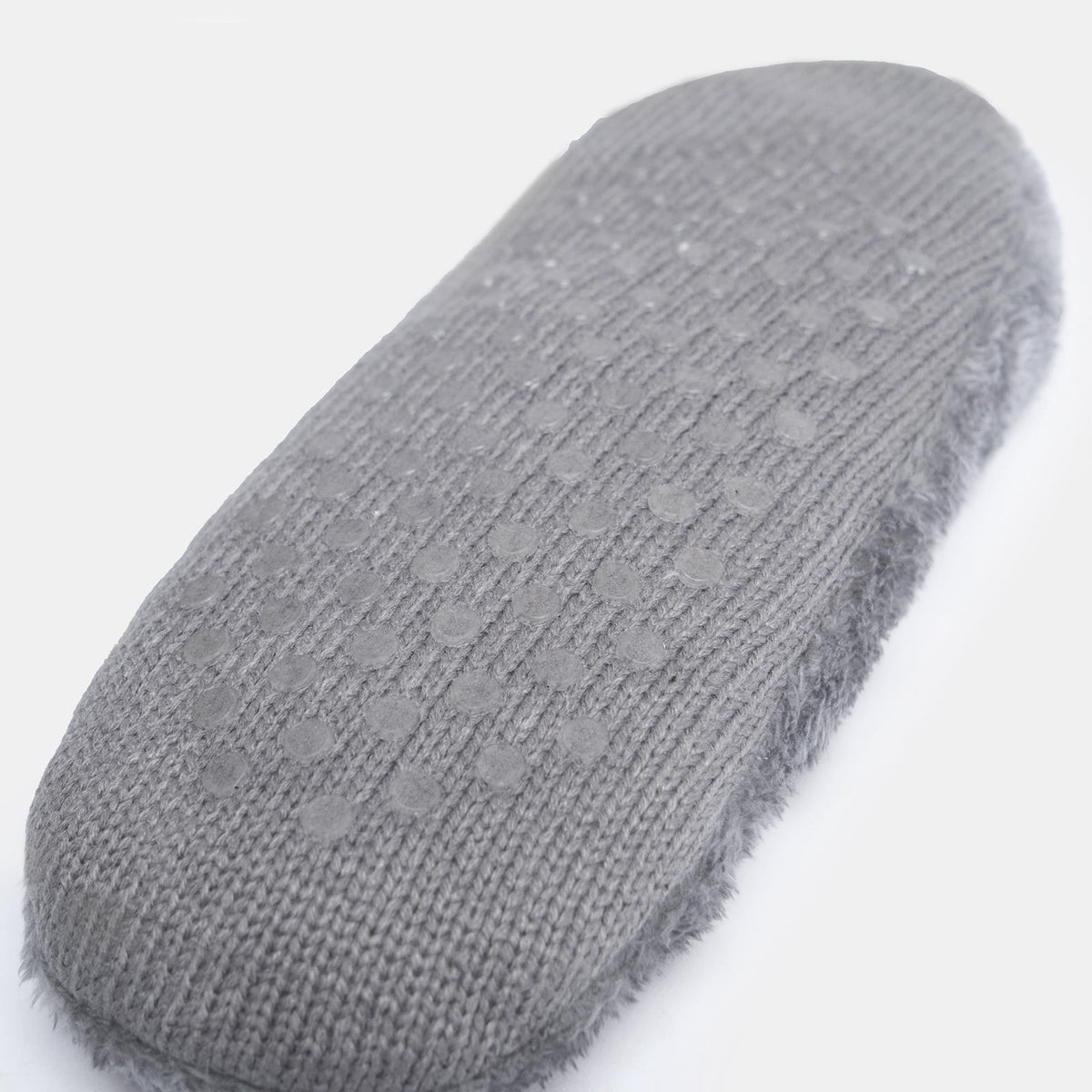 OHS Mens Bed Socks Slipper Teddy Fleece Fluffy Thick Indoor Marl Lounge Warm