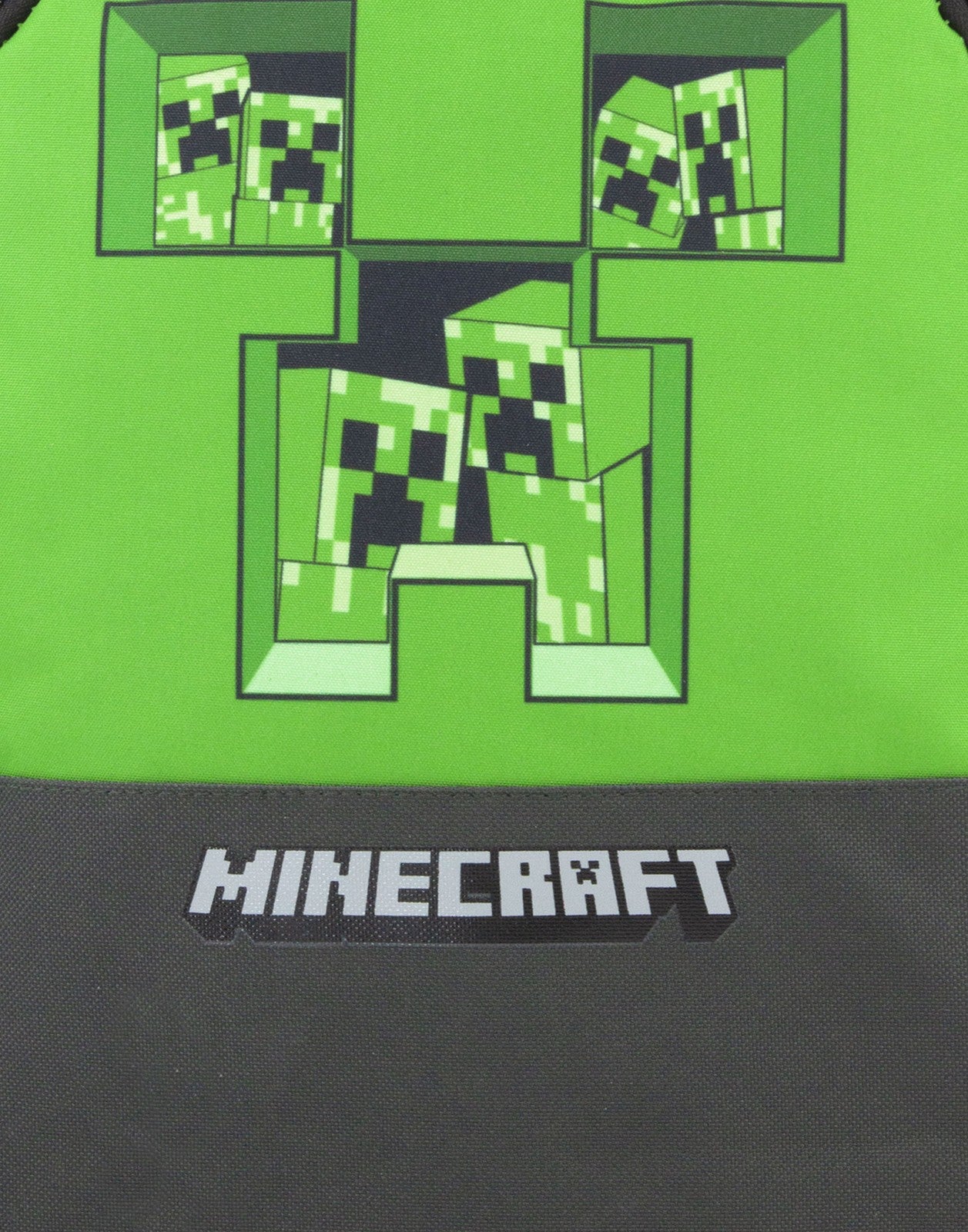 Minecraft Backpack | Boys Grey Gaming | Official Merch
