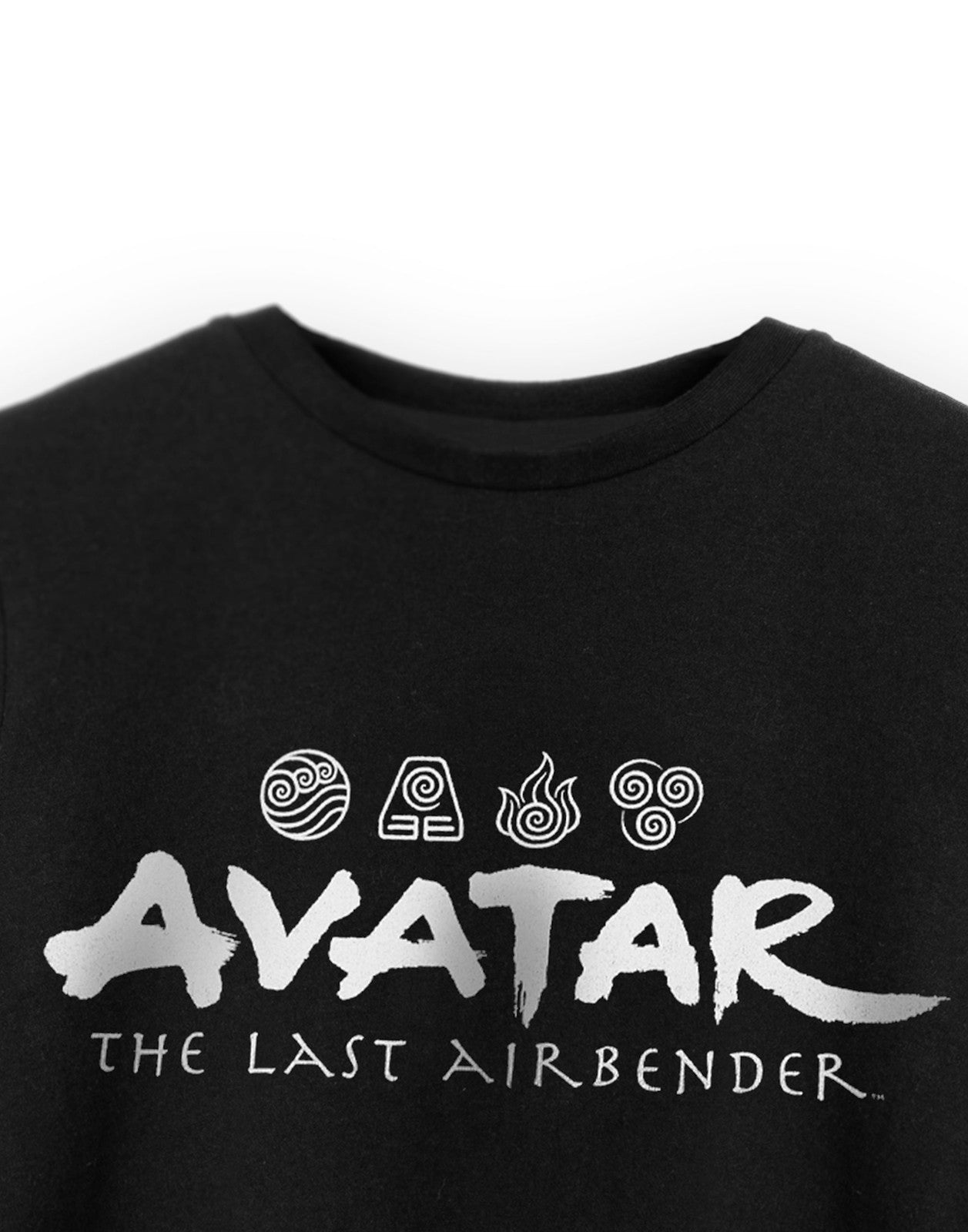 Avatar: The Last Airbender Short Sleeved T-Shirt | Boys Black | Official Merch