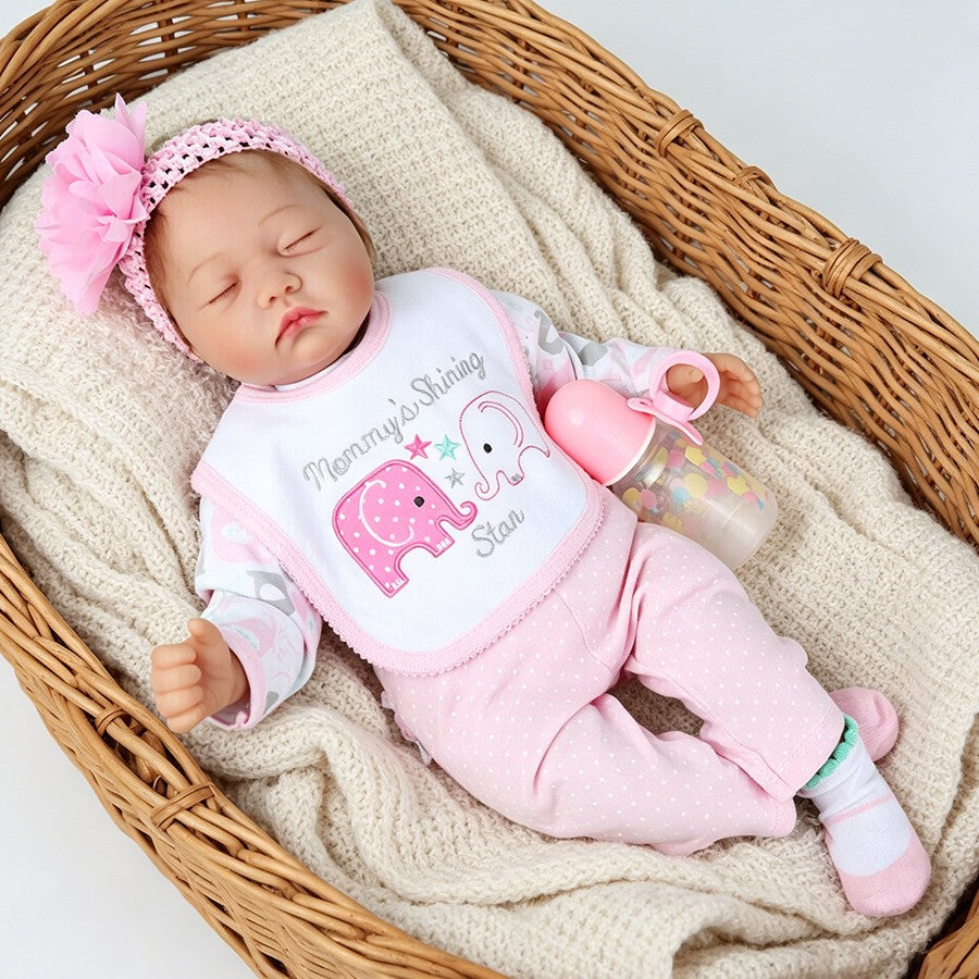 22" Realistic Reborn Dolls Lifelike Newborn Girl/Boy/Twins Handmade Baby Doll UK