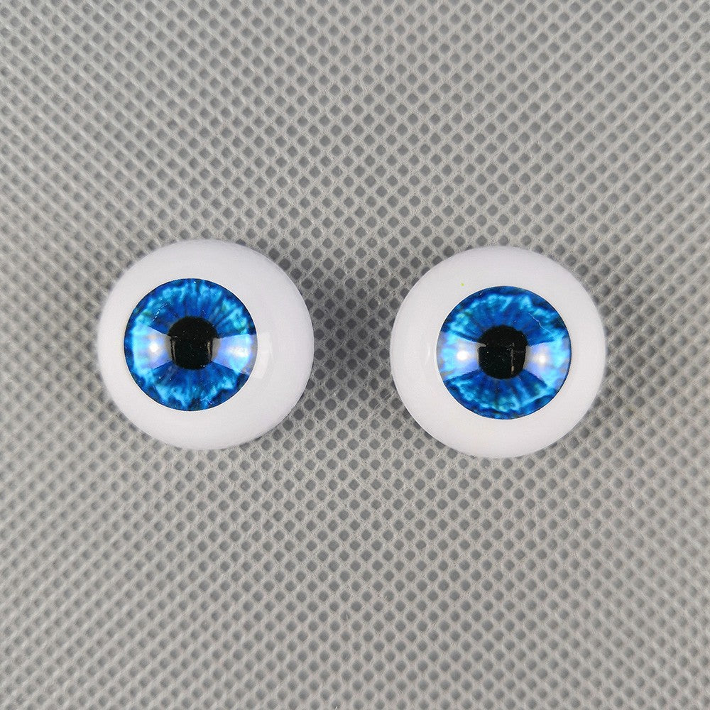 10 Pairs Half Round Acrylic Eyes Eyeballs for Reborn Baby Dolls Kit DIY Repair