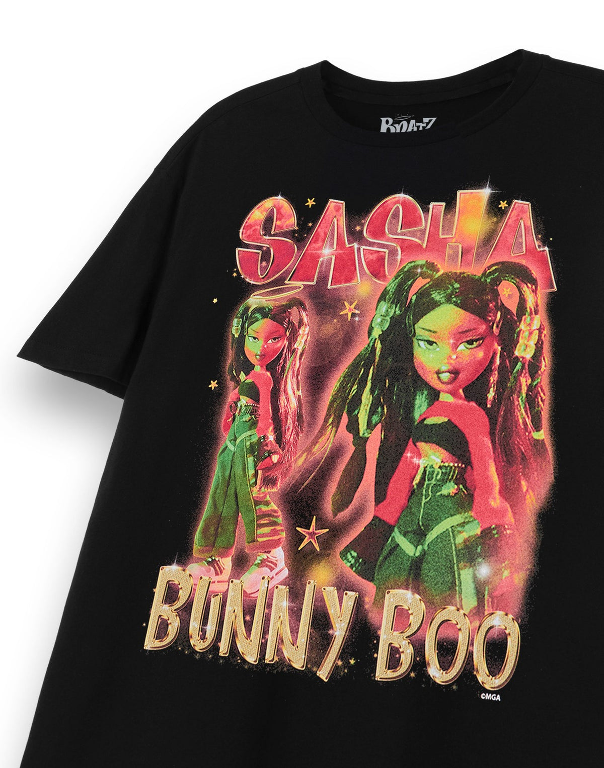 Bratz Short Sleeved T-Shirt | Womens Black | Official Merch