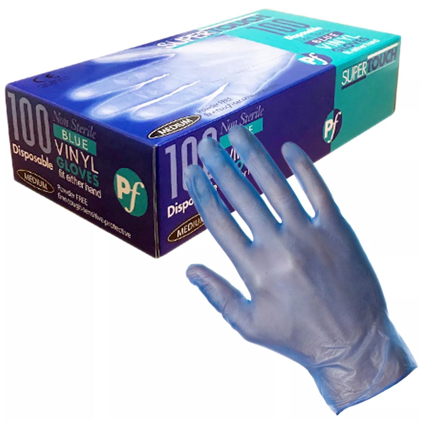 200 Nitrile Gloves ? 2 Pack Disposable Powder-Free Latex-Free Medical Food Grade