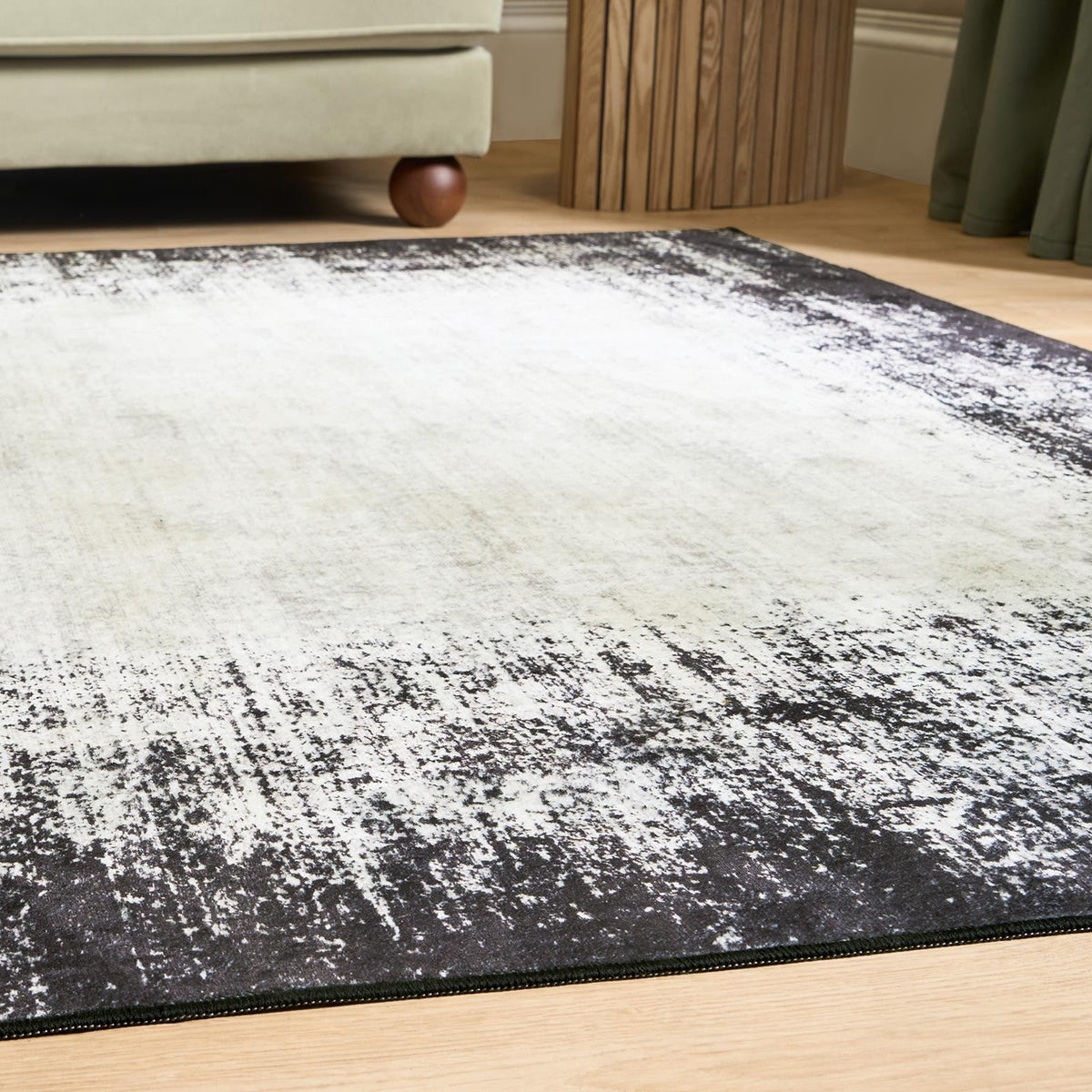 OHS Abstract Washable Rug Non Slip Soft Luxury Floor Carpet Hallway Runner