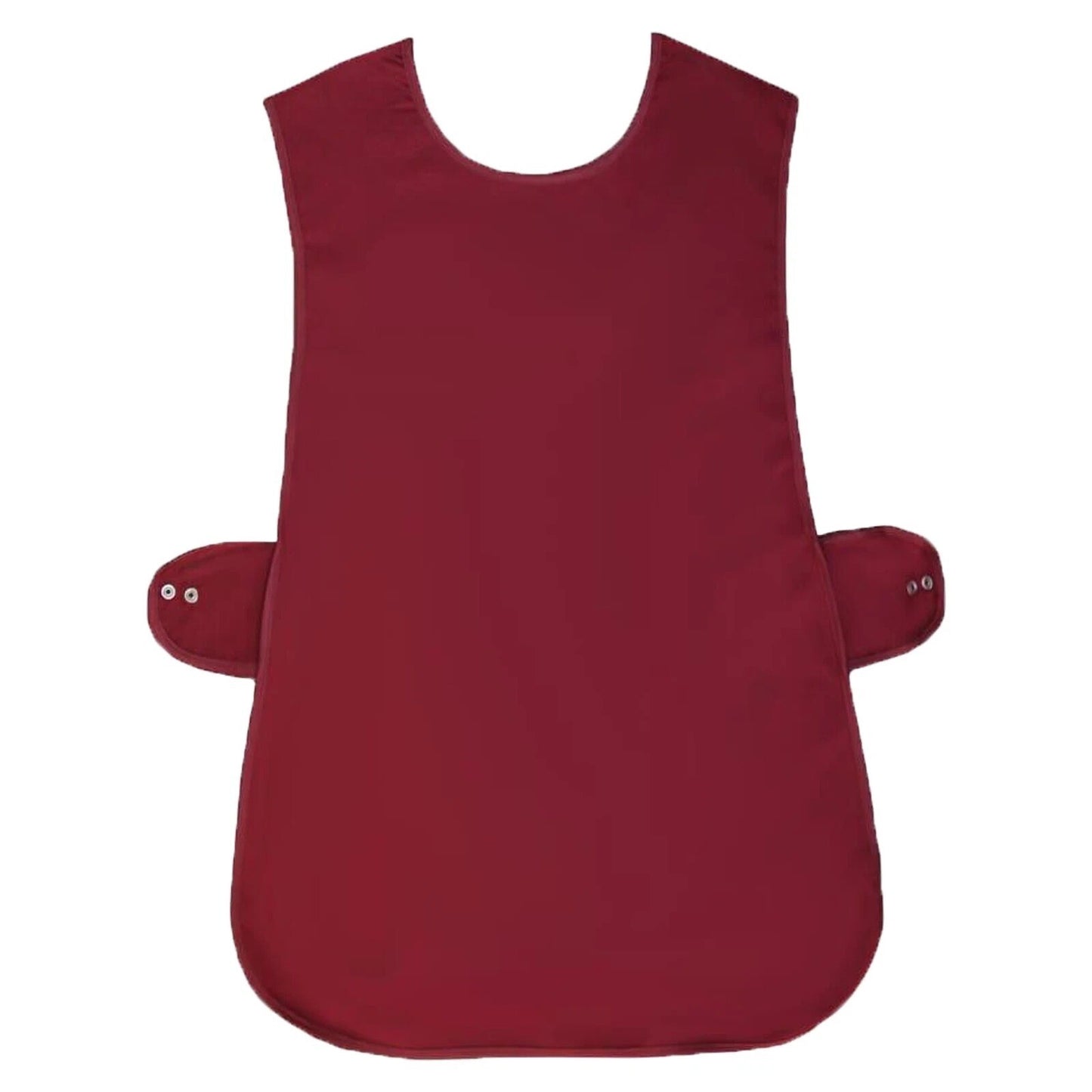 Plain Tabard Apron Workwear Cleaning Catering Salon | Large Pocket | Popper Fast