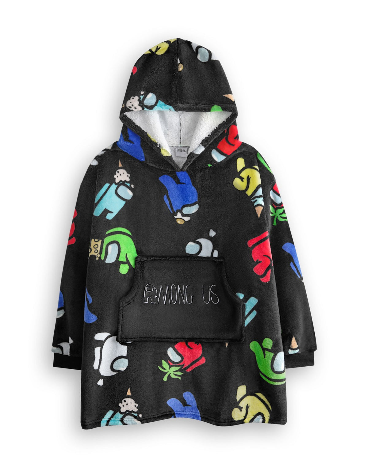 Among Us Blanket Hoodie | Boys Multicolured | Official Merch