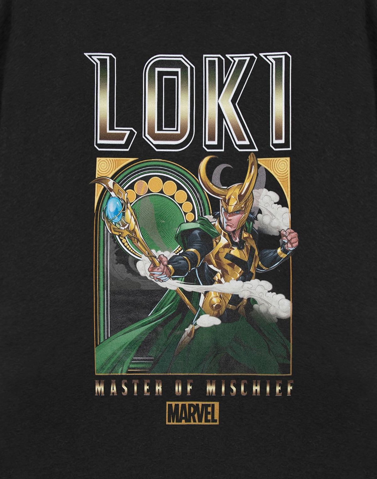 Marvel Short Sleeved T-Shirt | Mens Black | Official Merch