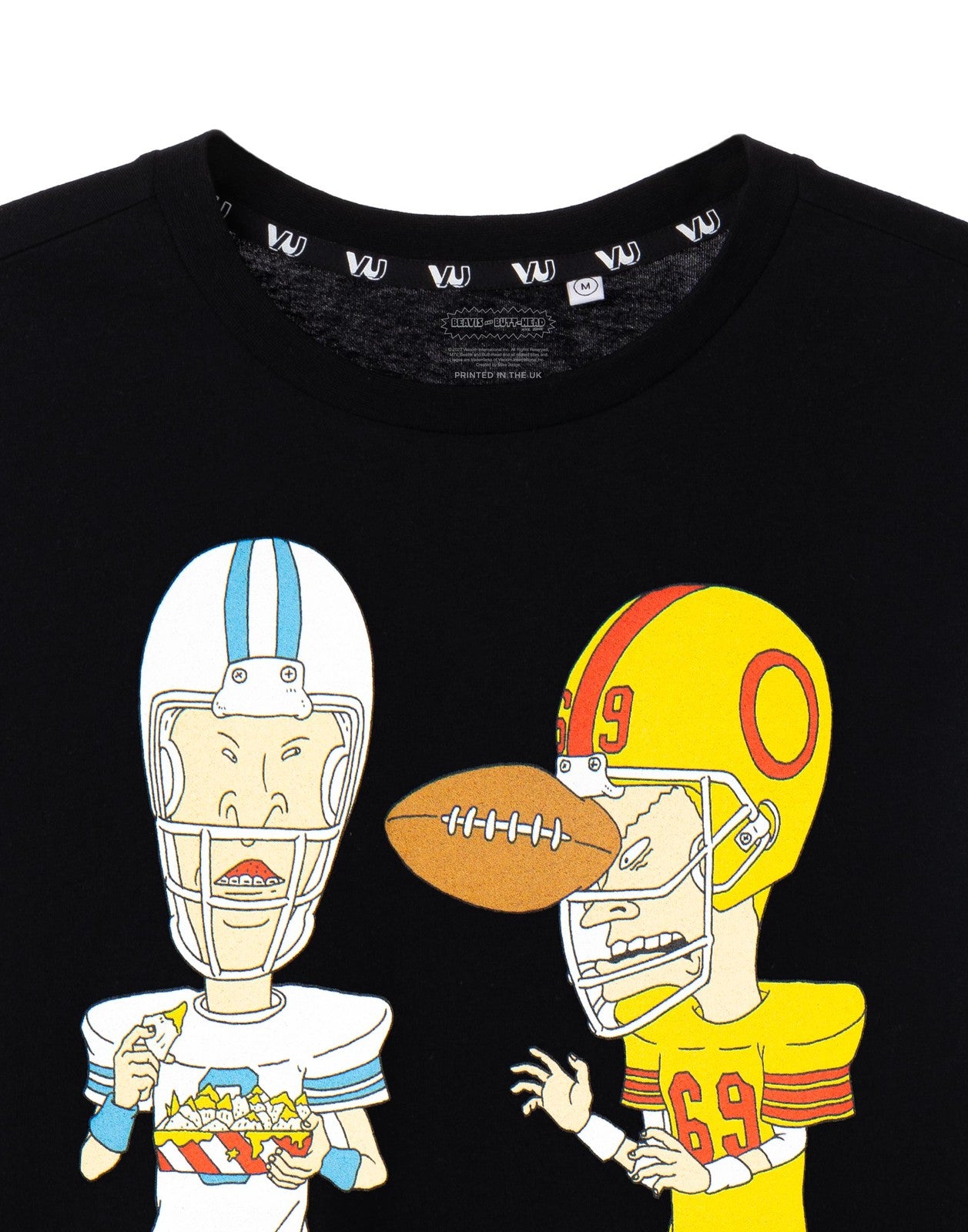 Beavis And Butthead Short Sleeved T-Shirt | Mens Black | Official Merch