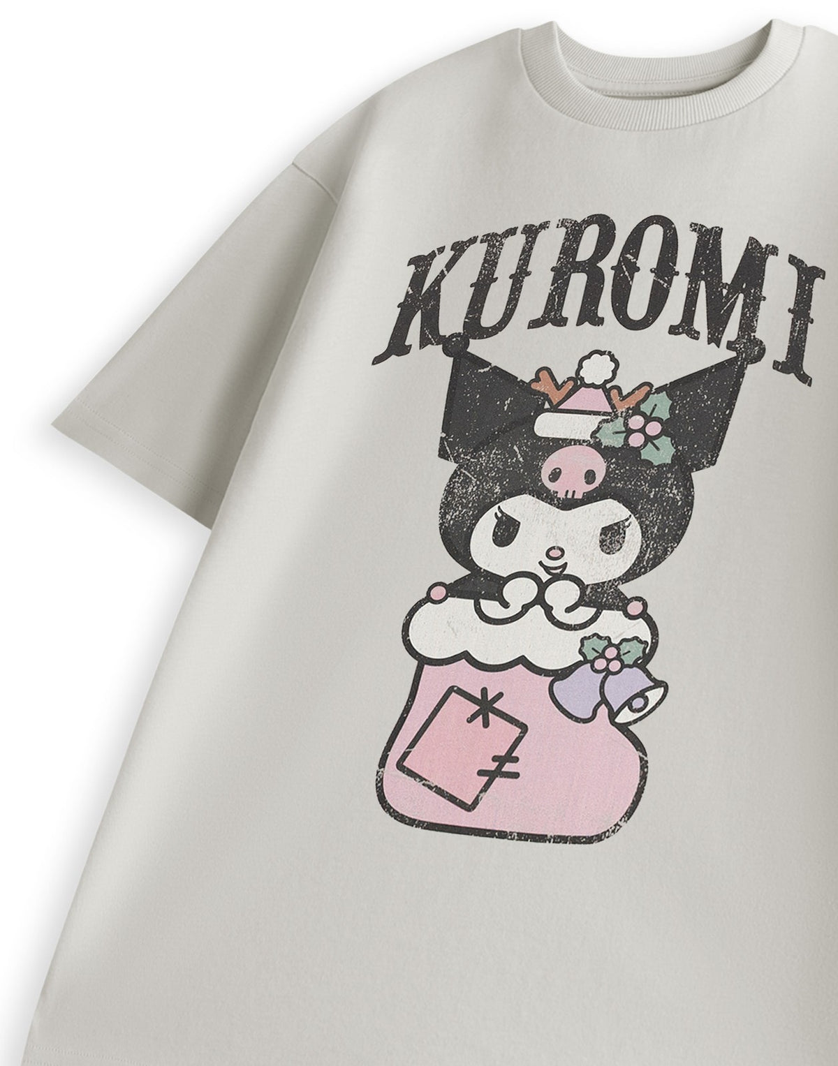 Hello Kitty & Friends Short Sleeved T-Shirt | Womens Light Grey | Official Merch