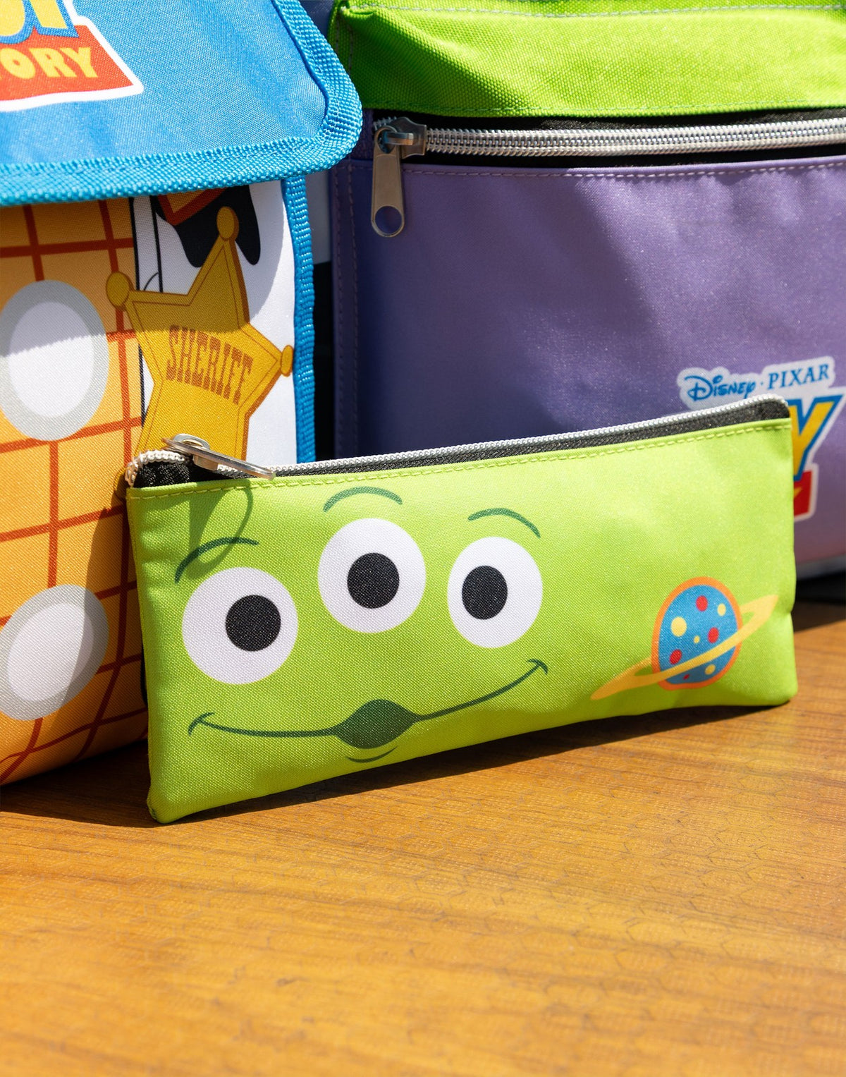 Disney 4 Piece Backpack Set | Unisex Kids Green | Official Merch