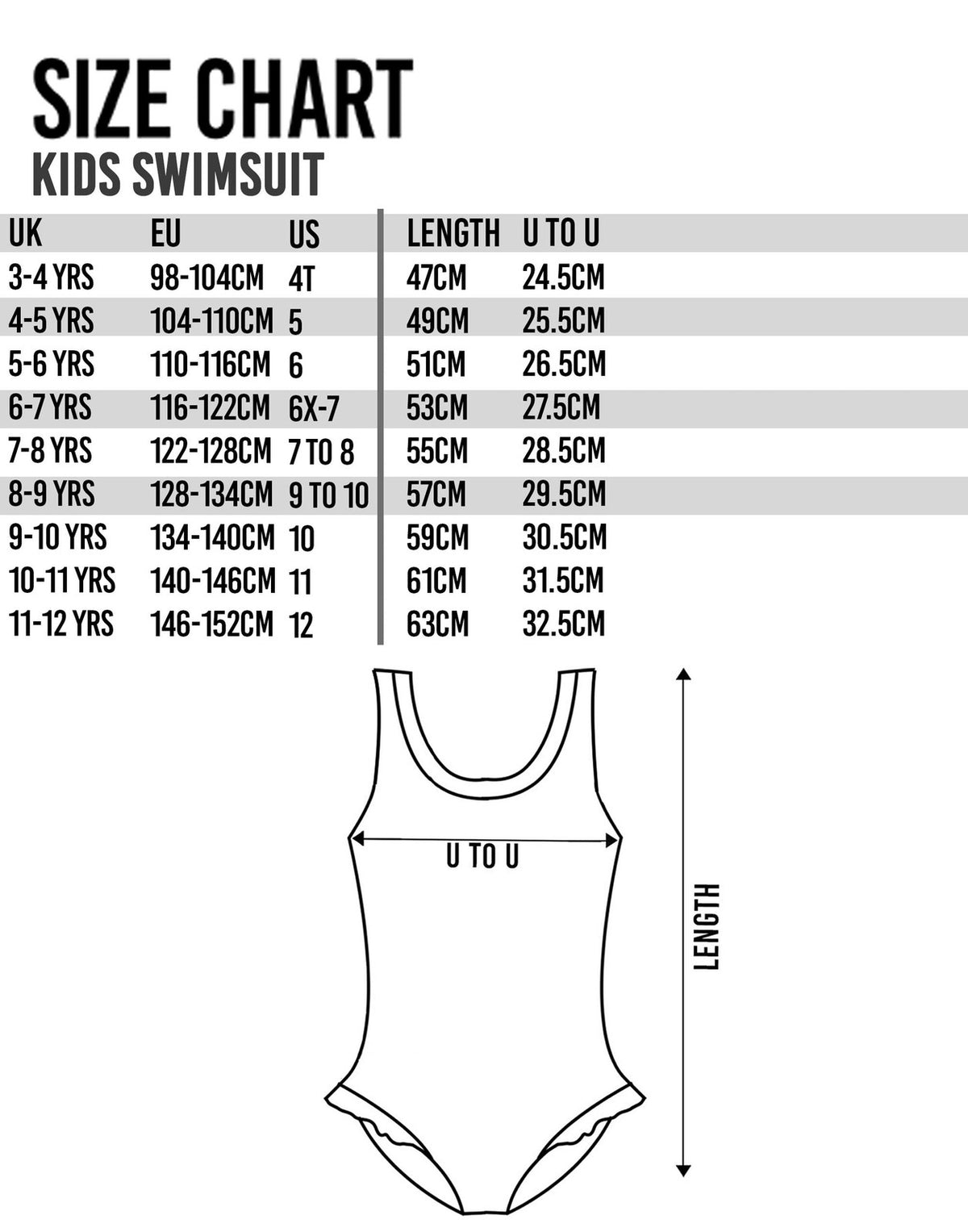 Barbie 1 Piece Swimming Costume | Girls Multicoloured | Official Merch