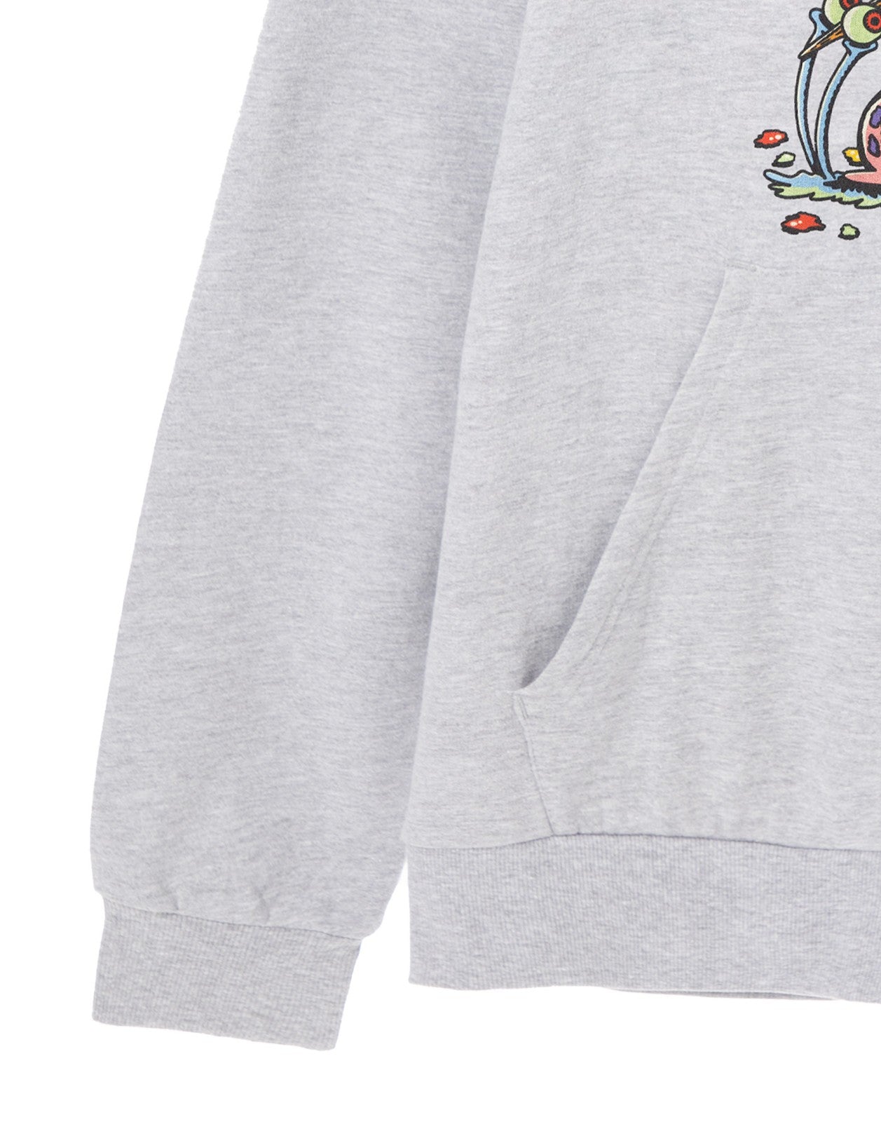 SpongeBob SquarePants Hoodie | Mens Grey Marl | Official Merch