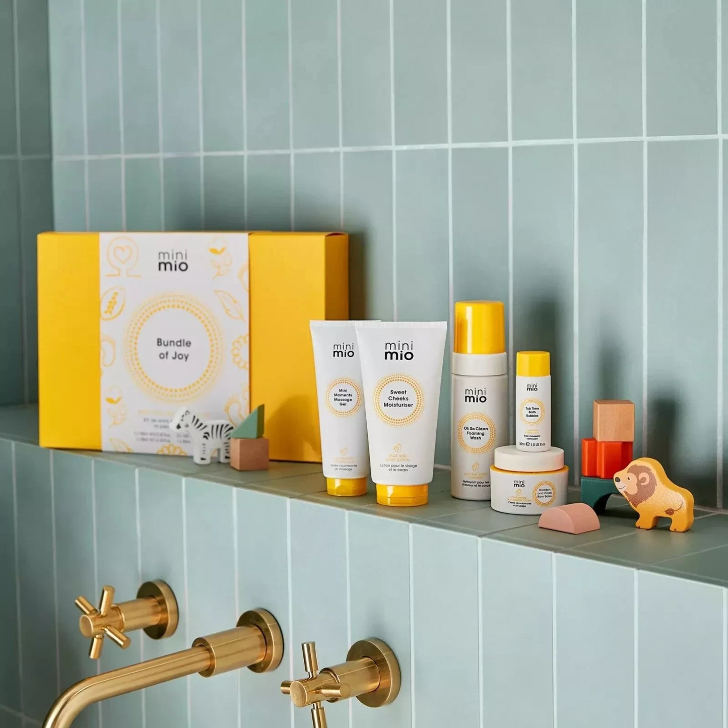 Baby Skincare Creams Gift Set  Mini Mio Bundle of Joy Essentials Set