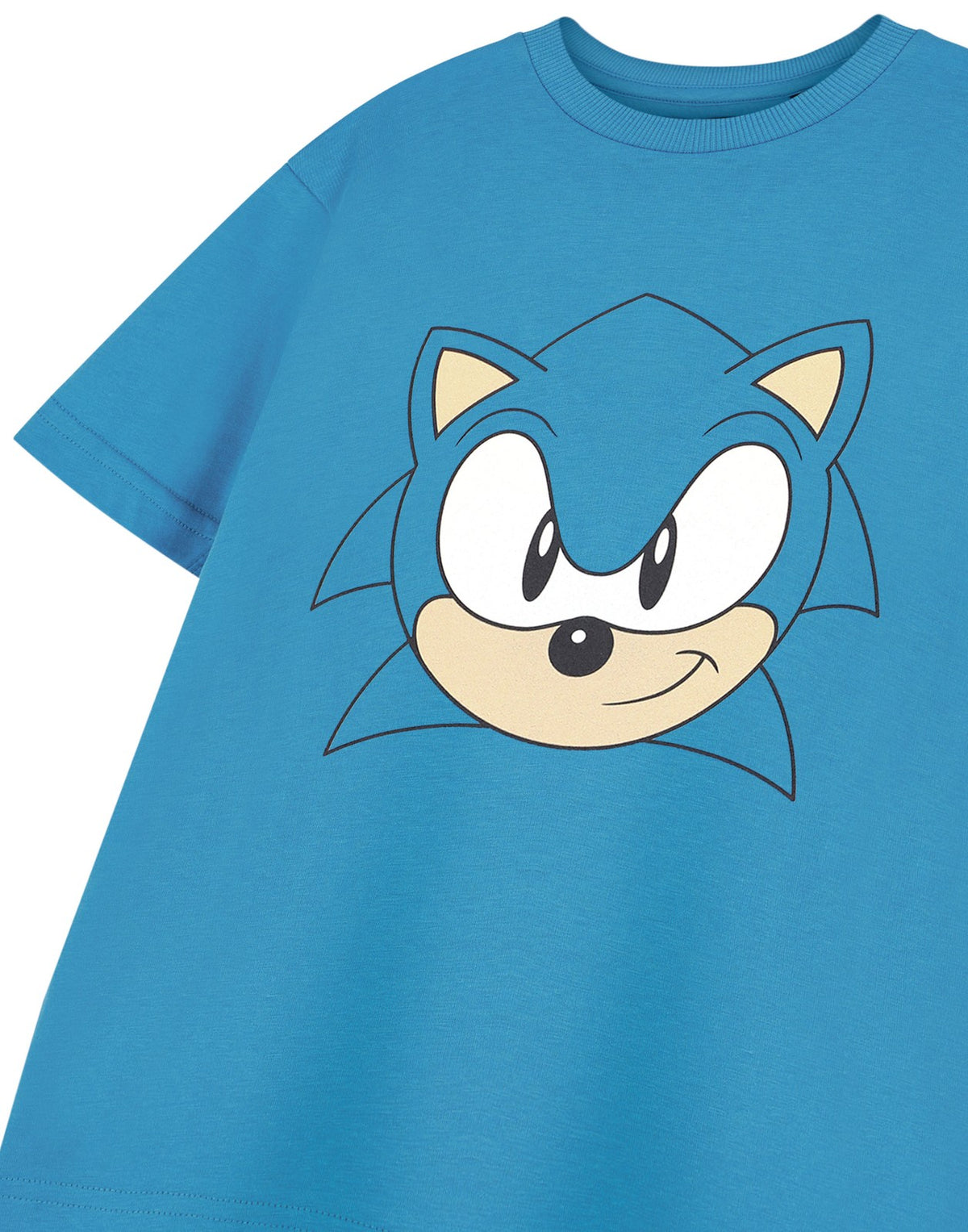 Sonic the Hedgehog Short Sleeved T-Shirt | Boys Blue | Official Merch