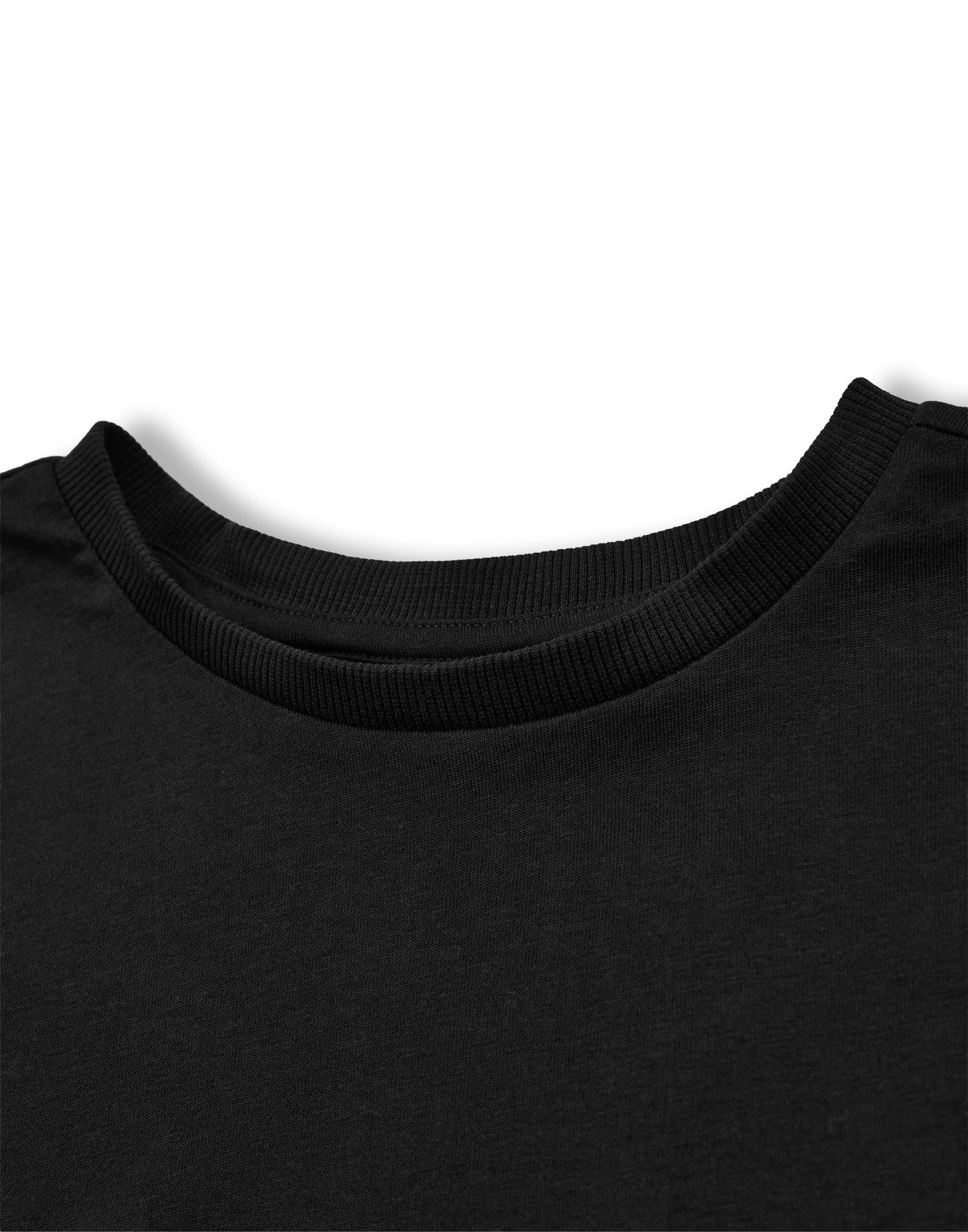 Garfield Cropped Short Sleeved T-Shirt | Womens Black | Official Merch