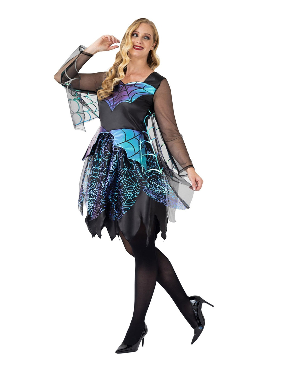 Blues Group 2 Piece Costume | Womens Black | Official Merch
