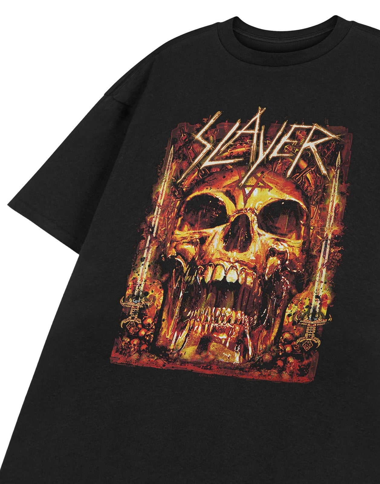 Slayer Short Sleeved T-Shirt | Mens Black | Official Merch