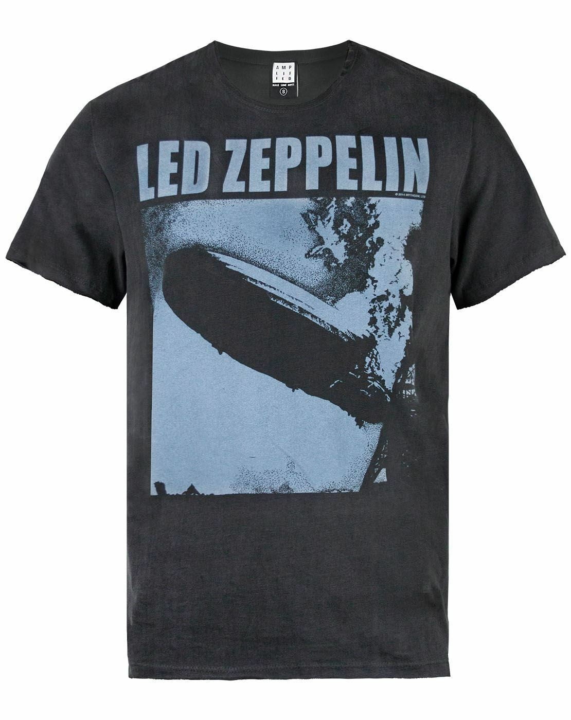 Amplified Clothing Short Sleeved T-Shirt | Mens Charcoal | Official Merch