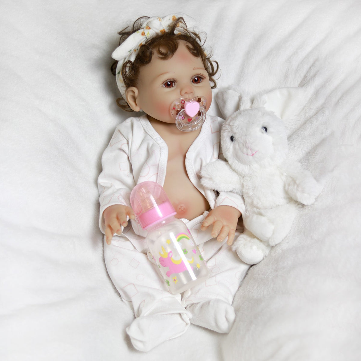 Full Body Vinyl Silicone Reborn Dolls Lifelike Baby Twins Newborn Baby Girl Gift