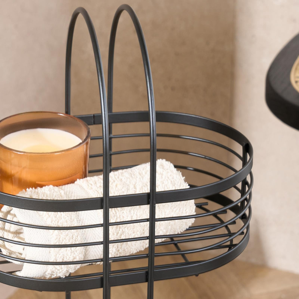 OHS 3 Tier Shower Caddy Freestanding Bathroom Organiser Rust Resistant Metal