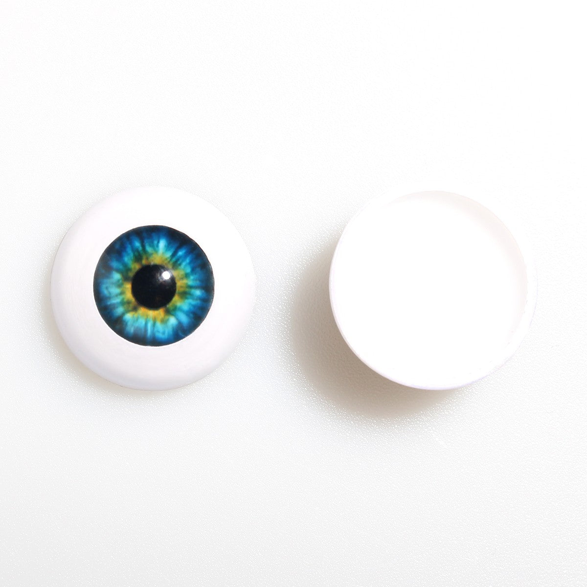 2 Pairs Reborn Baby Doll Eyes Half Round Acrylic Eyeballs Accessories DIY Supply