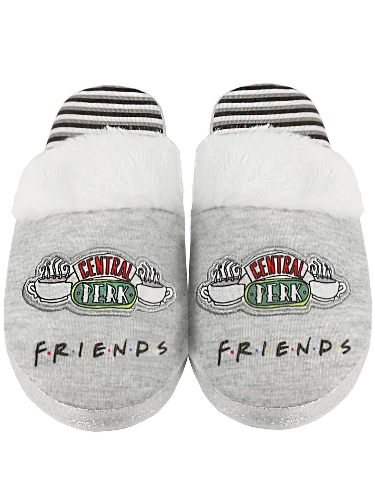 Friends Mule Slippers | Girls Grey | Official Merch