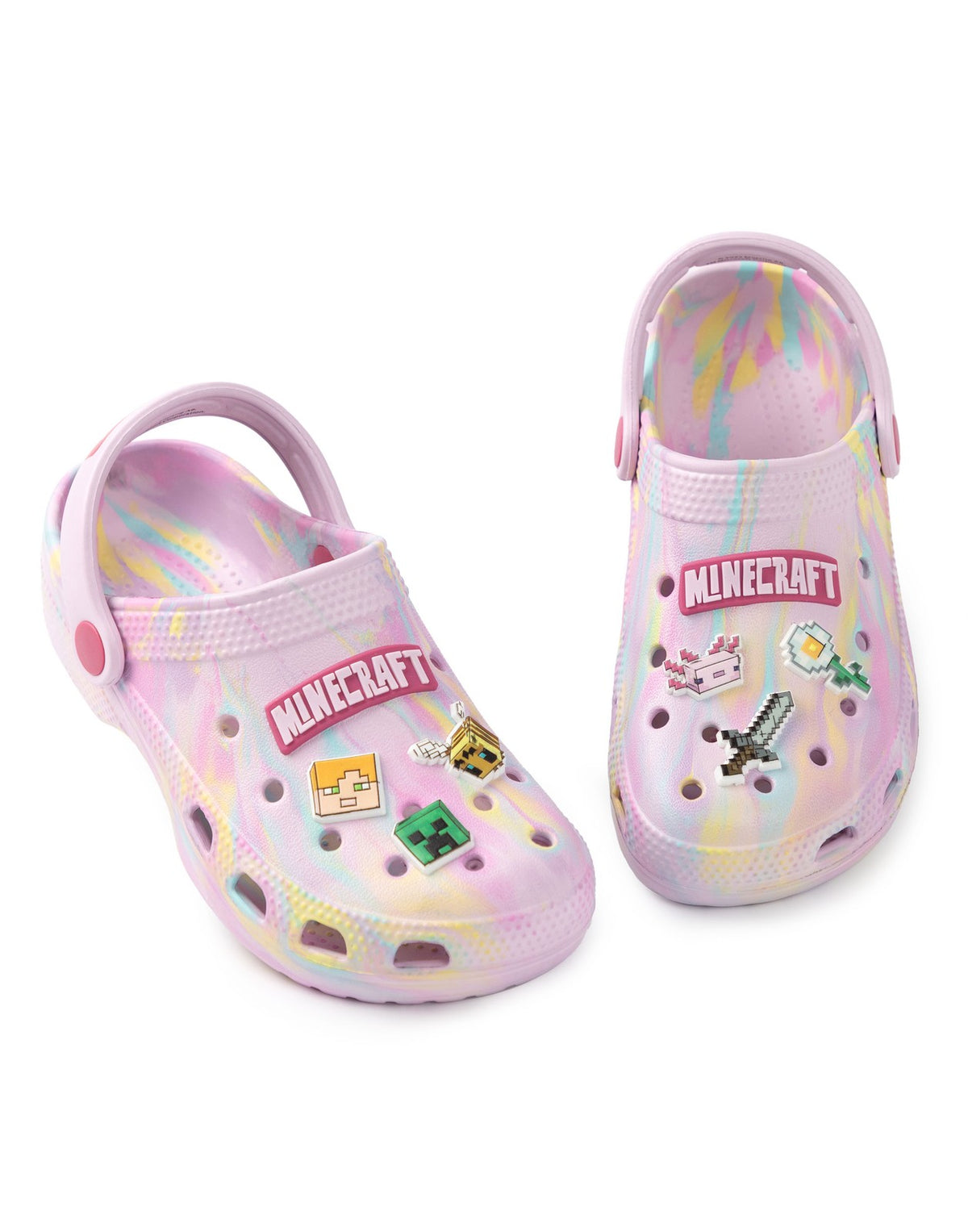 Minecraft Clogs | Girls Purple Gaming | Official Merch