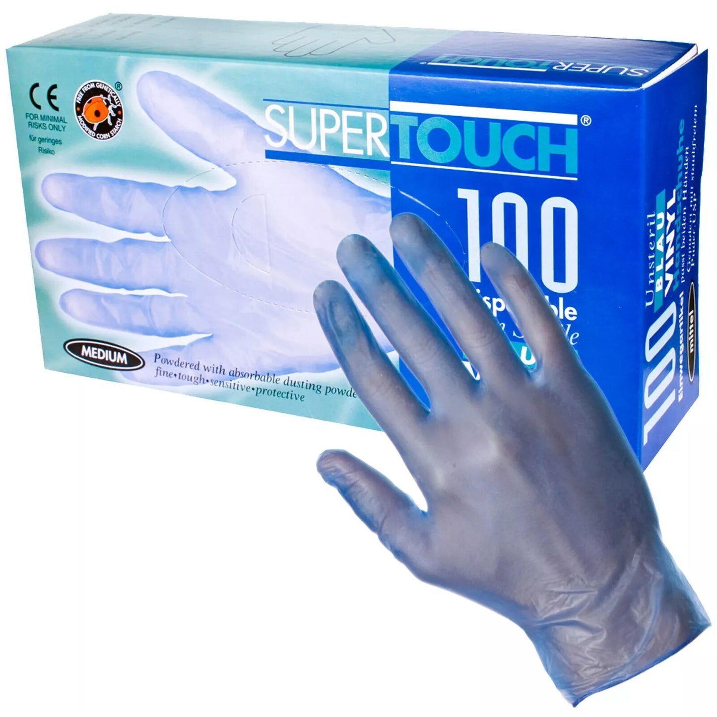 200 Nitrile Gloves ? 2 Pack Disposable Powder-Free Latex-Free Medical Food Grade