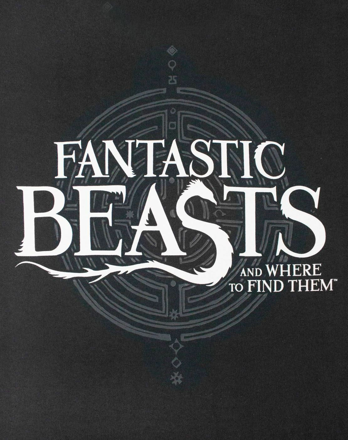 Fantastic Beasts And Where To Find Them Short Sleeved T-Shirt | Mens Black | Off