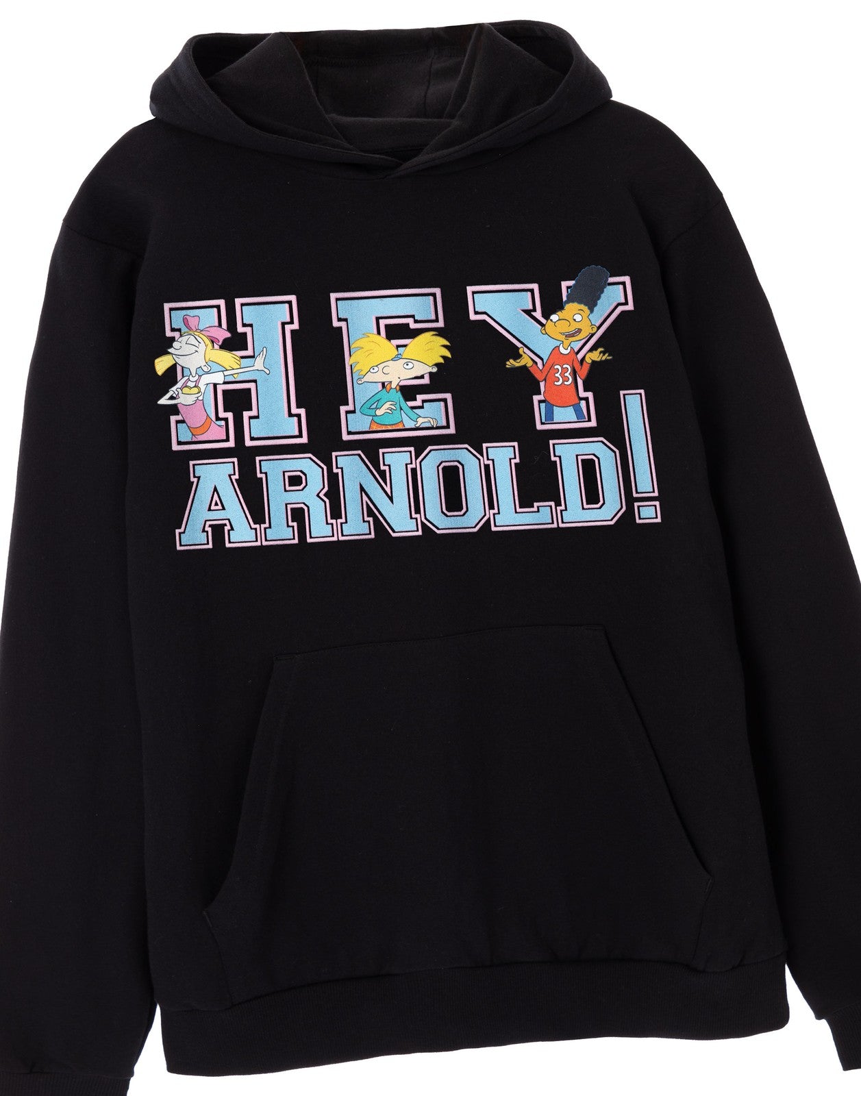 Hey Arnold Hoodie | Unisex Black | Official Merch