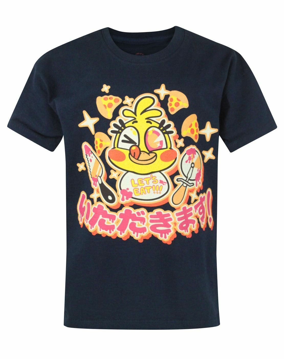Five Nights At Freddy's Short Sleeved T-Shirt | Boys Blue | Official Merch