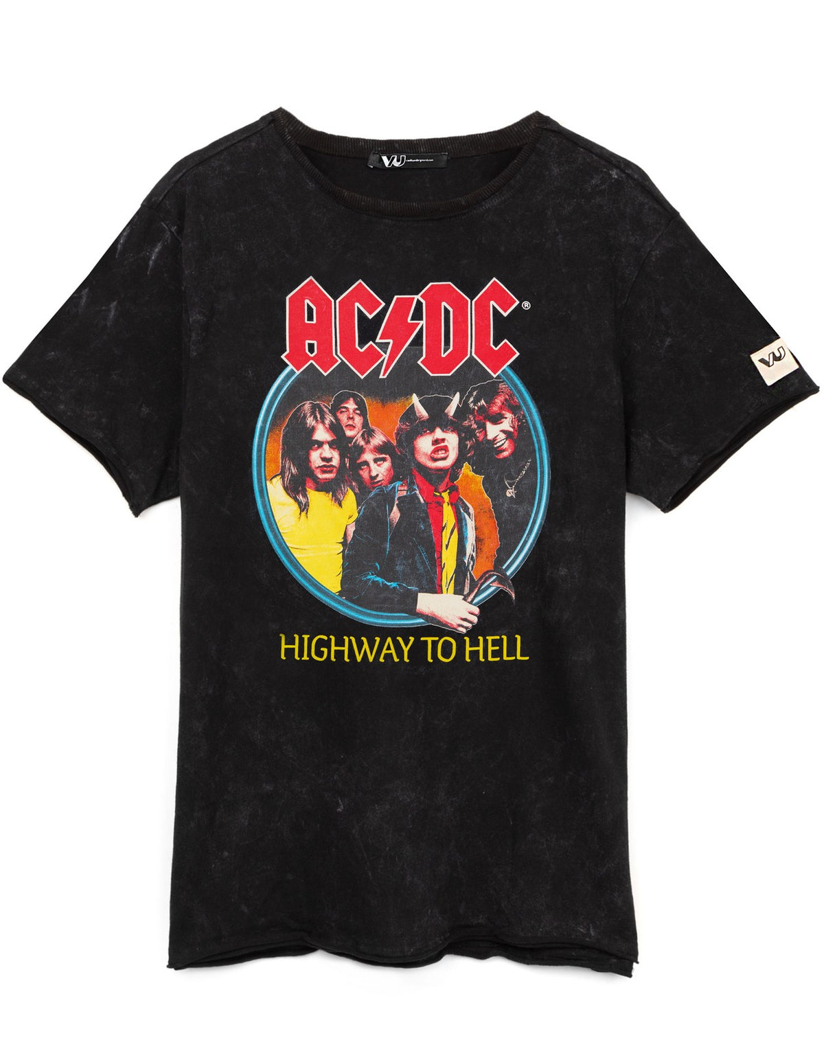 AC/DC Short Sleeved T-Shirt | Mens Black | Official Merch