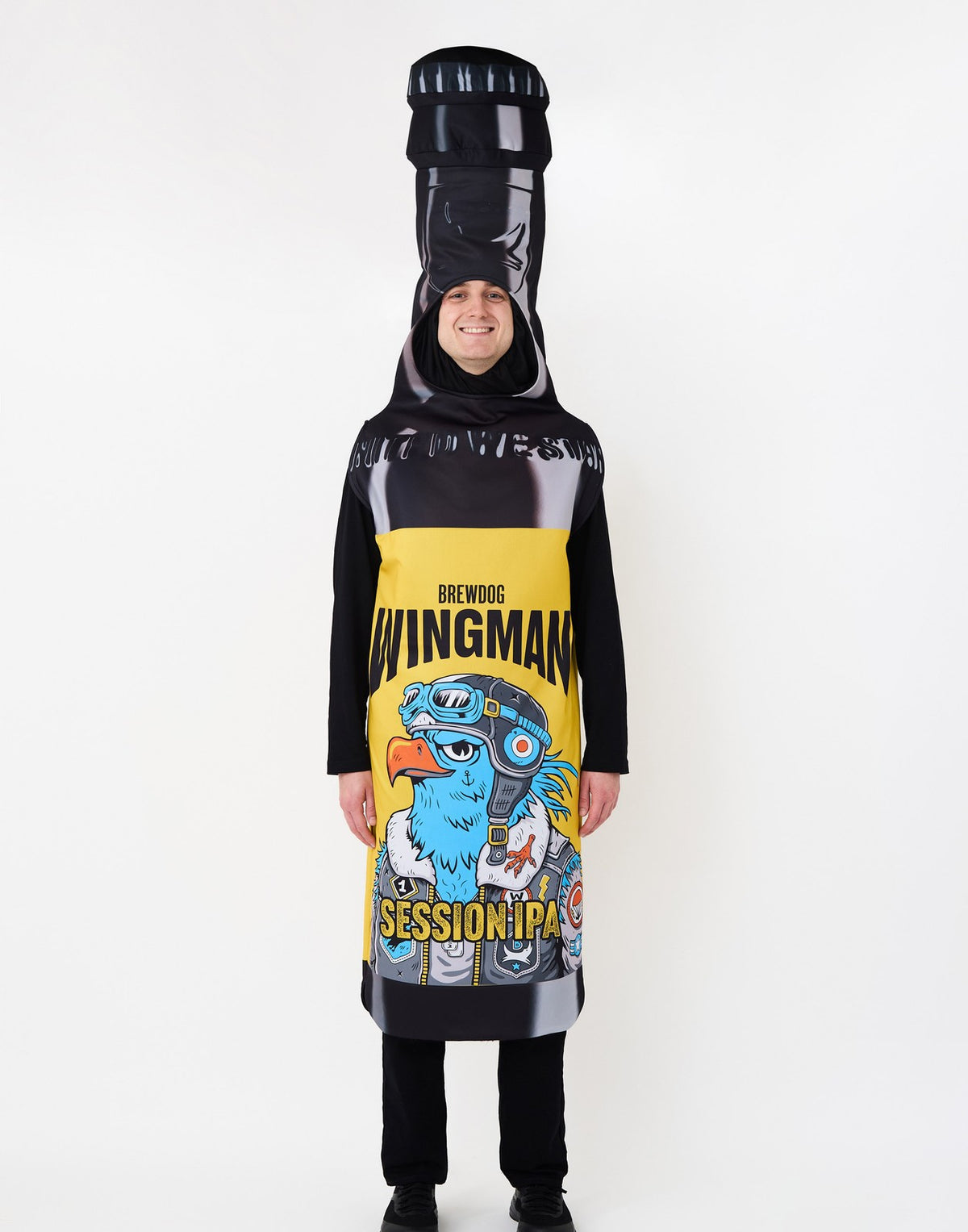 Brew Dog 1 Piece Costume | Mens Yellow | Official Merch