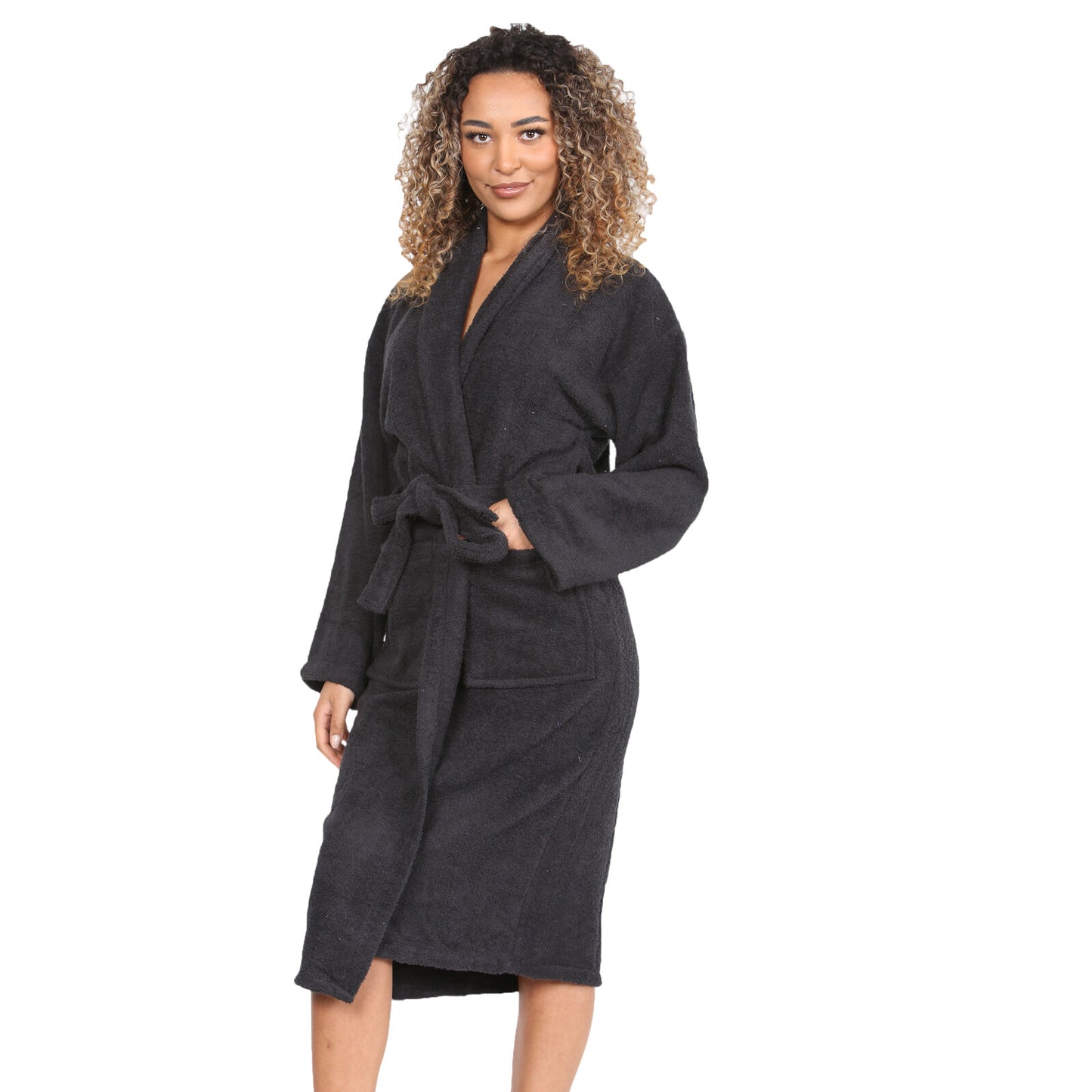 TERRY TOWEL BATH ROBE UNISEX LUXURY SOFT EGYPTIAN COTTON TOWELLING DRESSING GOWN