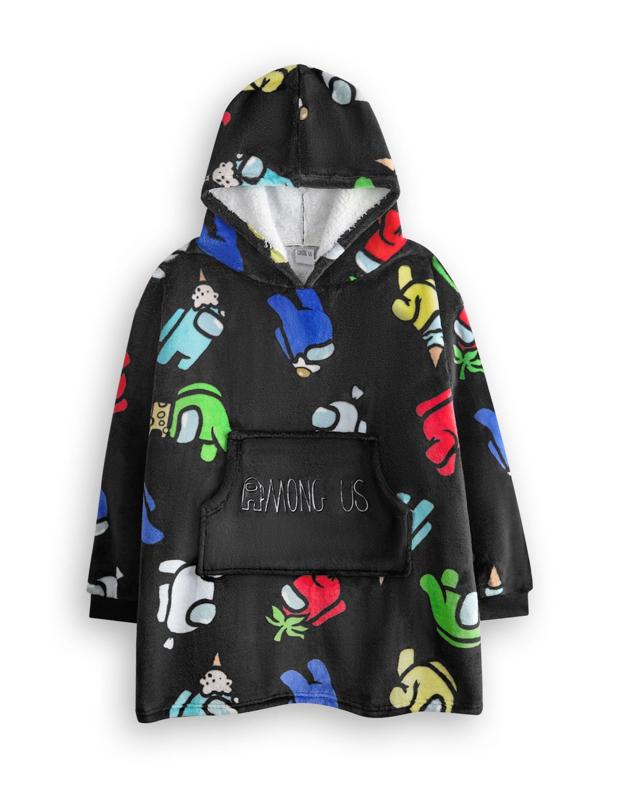 Among Us Blanket Hoodie | Boys Multicolured | Official Merch