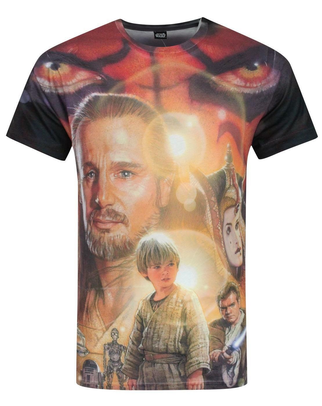 Star Wars Short Sleeved T-Shirt | Mens White | Official Merch