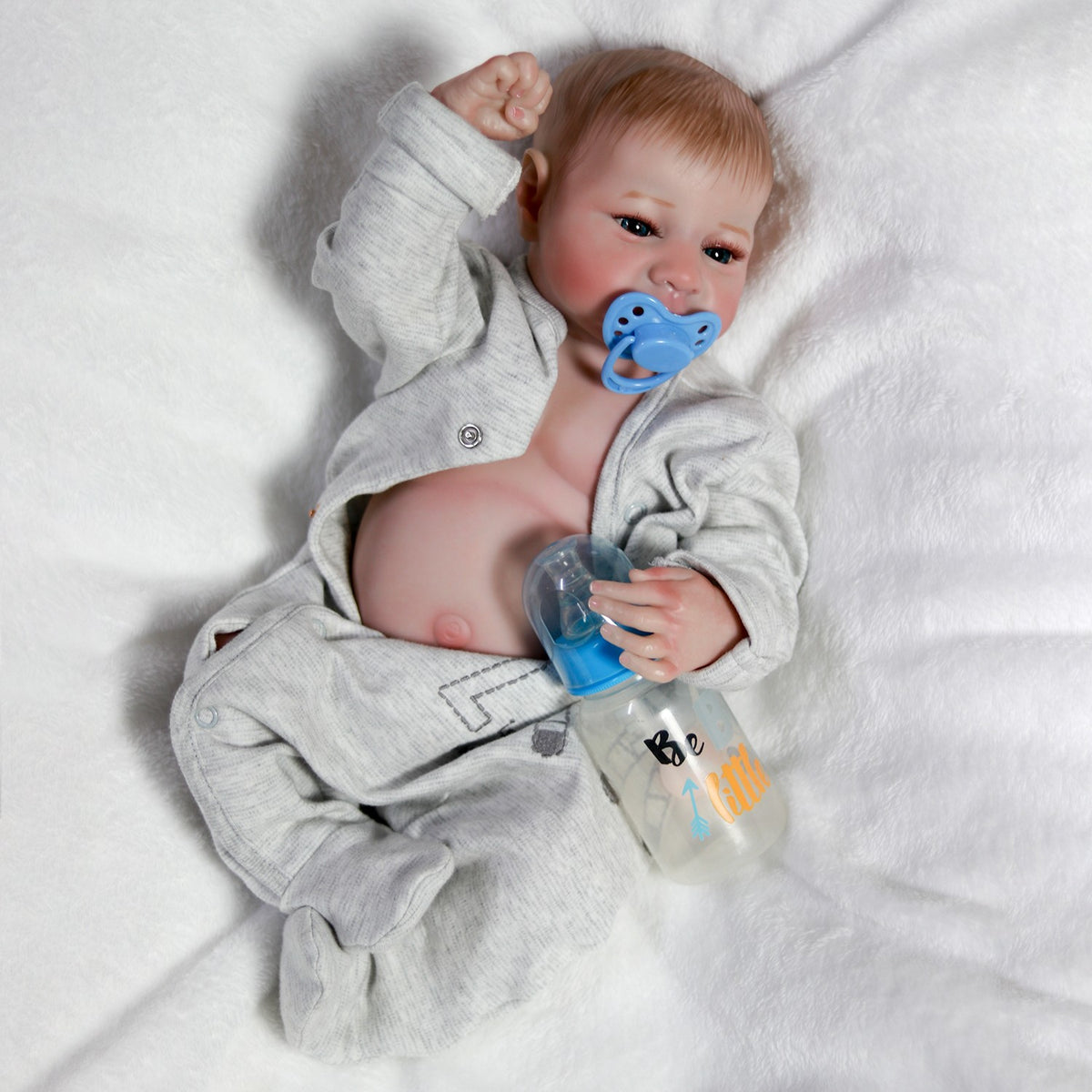 18" Realistic Reborn Baby Dolls Waterproof Newborn Girl Boy Twins Lifelike Gifts