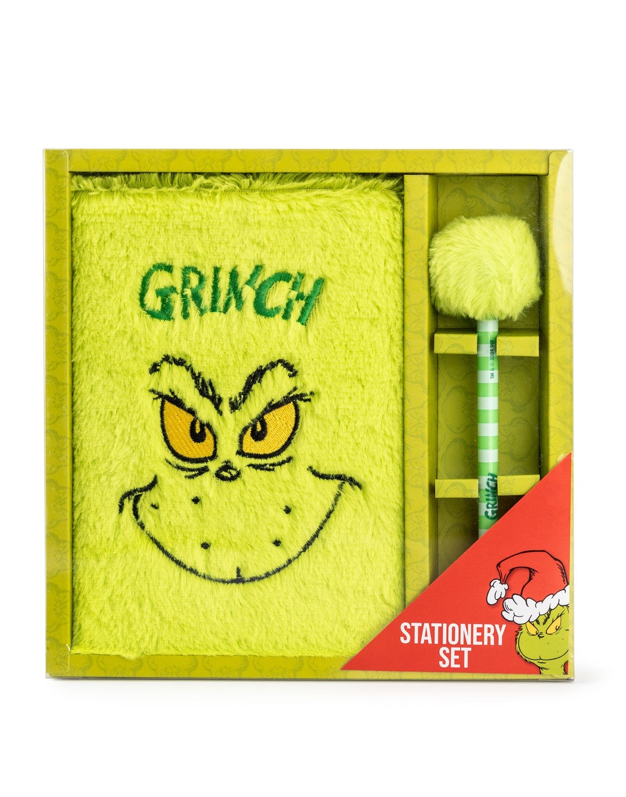 The Grinch Stationery Set | Unisex Kids Green | Official Merch