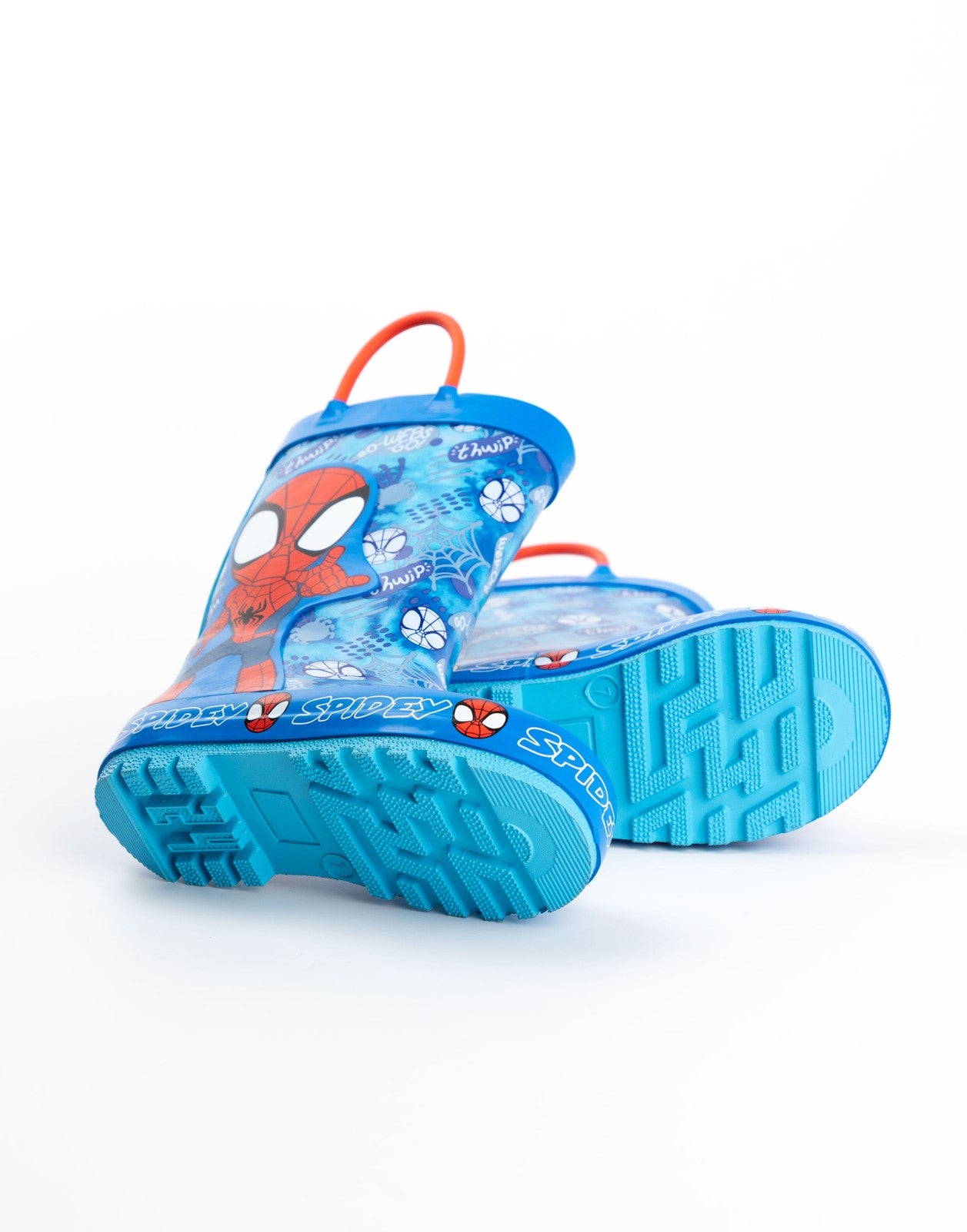 Marvel Wellington Boots with Handles | Unisex Kids Blue | Official Merch